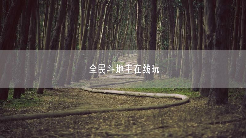 全民斗地主在线玩，畅享棋牌乐趣与社交互动策略技巧