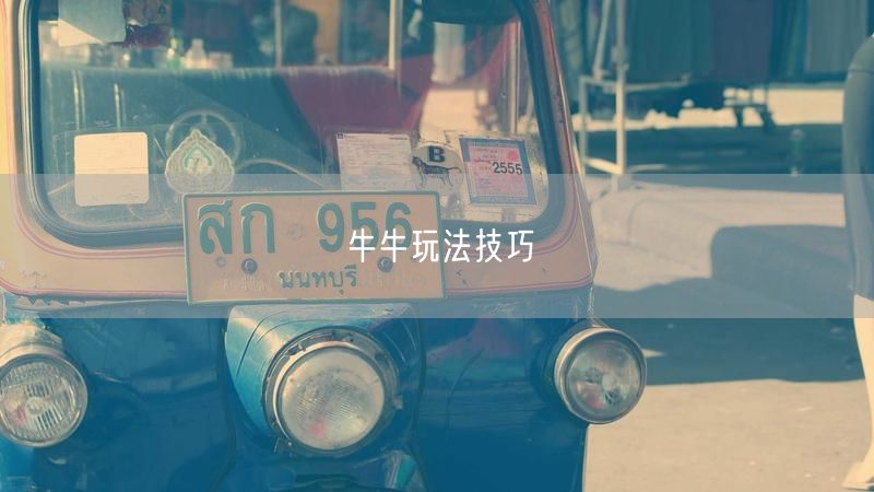 牛牛玩法技巧